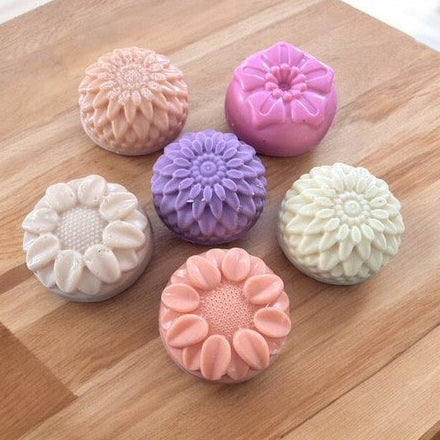 5.Flower Shaped Soap